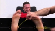 Bare Foot Teenage Boys In For Physical Gay Kenny Tickled