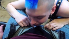 Fat Bear and Skinny Twink: BDSM Cock Fun